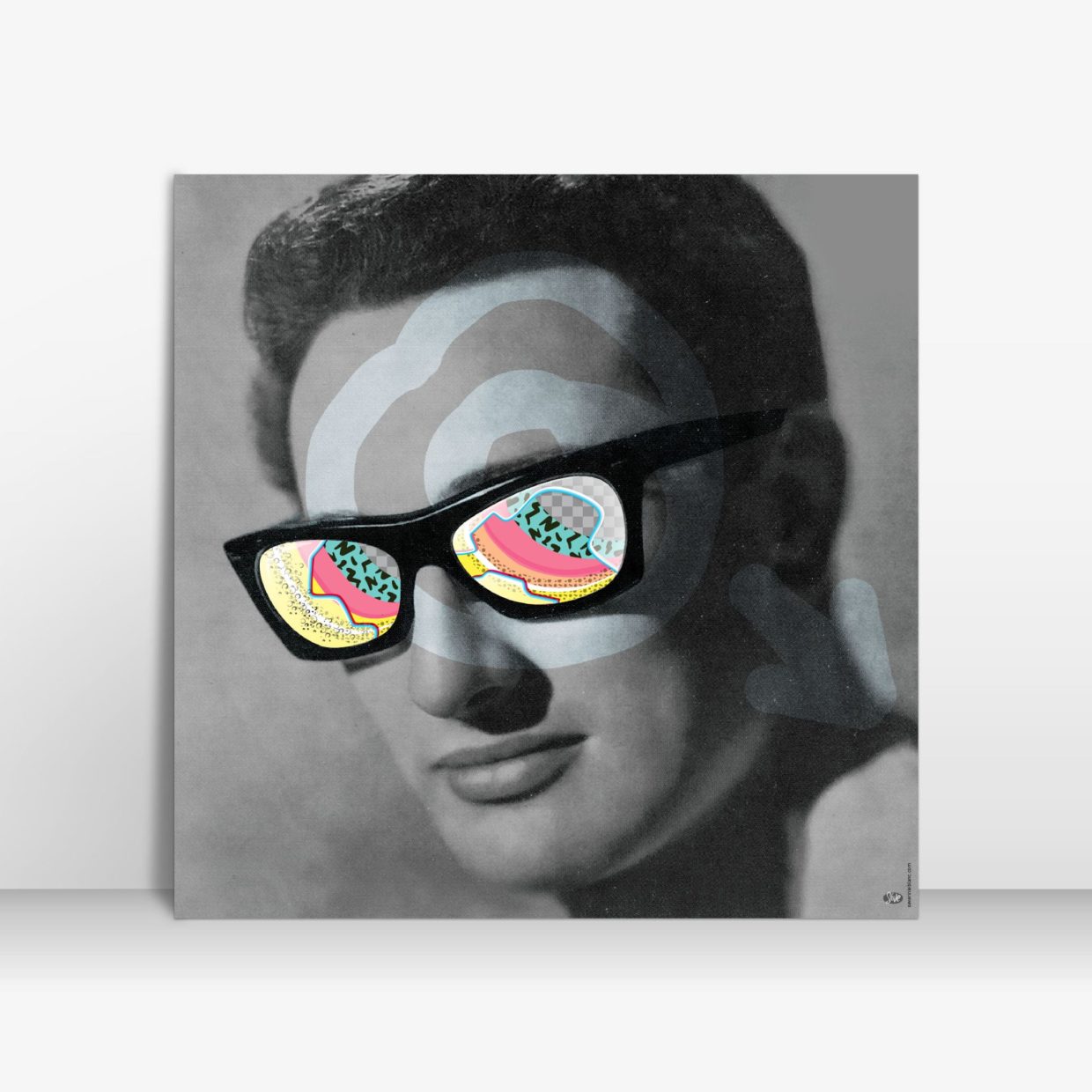 poster buddy holly lunette